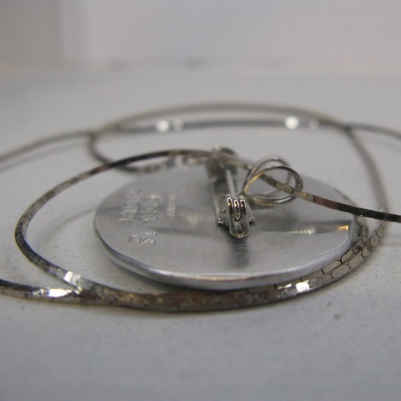 Wendell August Forge Aluminum Hummingbird Pin/Pendant Necklace - Picture 3 of 6